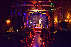 TIM CARSON AT THE LE FAUX PLAYHOUSE